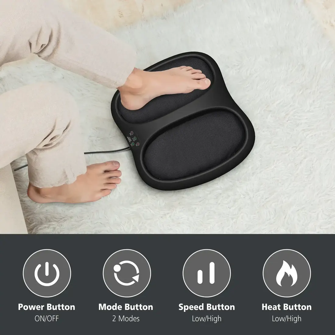 Snailax foot massager